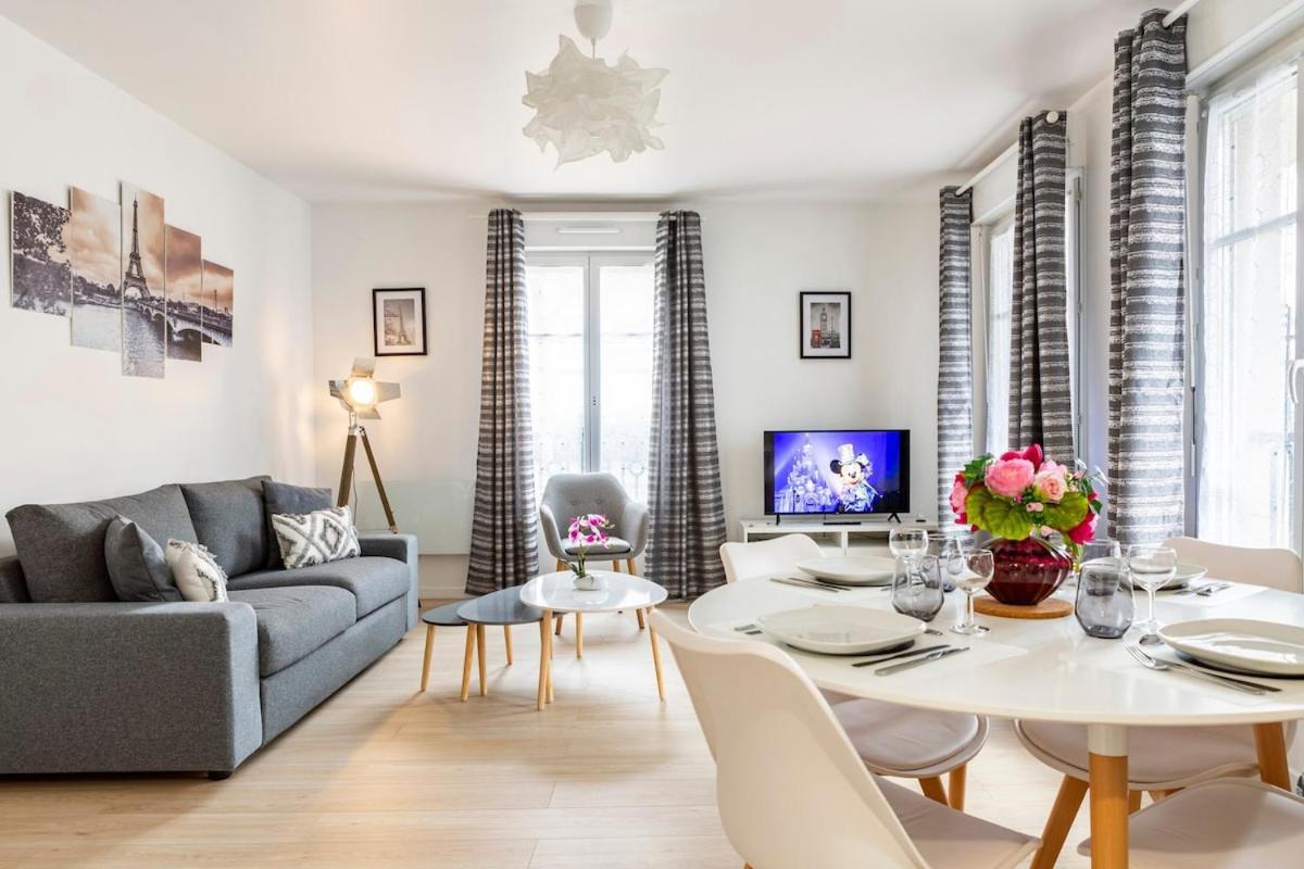 Casaminnie - Appartement A 8 Min De Disneyland Paris บุสซี-แซ็ง-ฌอร์ฌ ภายนอก รูปภาพ